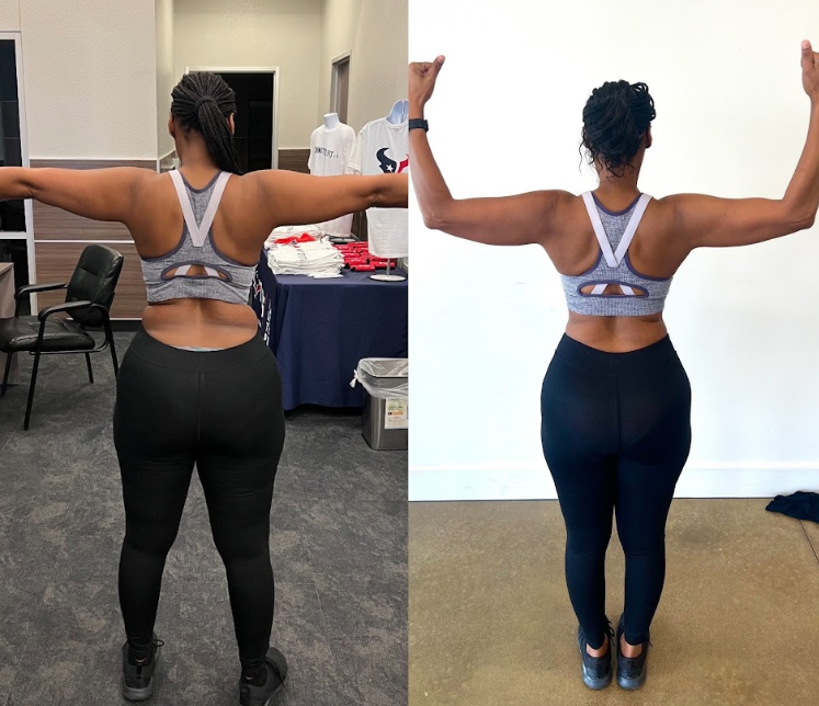 Shemeka A. — Body Recomposition transformation